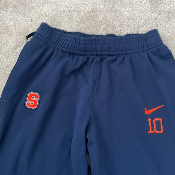 Syracuse Nike Elite Dry Fit OFFICIAL TEAM ISSUED drawstring w Pockets Pants - Picture 6 of 9